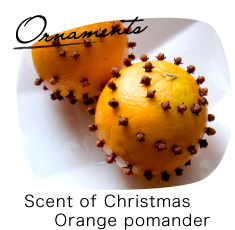 Scent of Christmas   Orange pomander