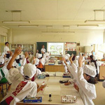 Food education lesson - 2012   Toyonaka municipal Sho- Sone elementary school