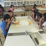 食育授業 - 2013年 豊中市立小曽根小学校